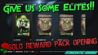 Madden 16 Ultimate Team Solo Challenge Rewards Pack Opening