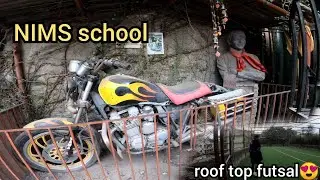 MTB ride सकेरा School visit garna gaiyo😍/Niten Memorial school