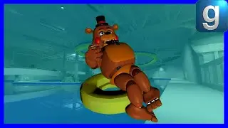 Gmod FNAF | Freddy And Friends Go To A Waterpark!