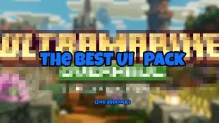 I Just Found The Best #minecraft Bedrock UI Texture Pack! 