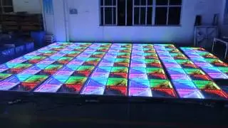 disco rgb led dance floor