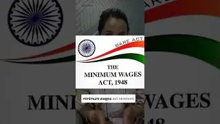 Minimum Wages Act 101: Every Worker Must Watch! #labourlaw #mba #humanresources #labourcodes