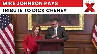 Mike Johnson Condoles Dick Cheney&rsquo;s Death, Calls Him &lsquo;Deserving of Honor&rsquo; | NewsX