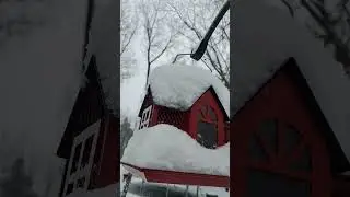 Fresh snow... PT 4 #shorts #snow