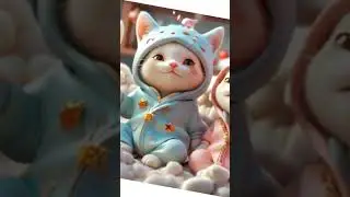 🐾 Adorable Cat Compilation Animation! 😻✨  #adorabletimes #aicat #cutecat #cutekitty #animation