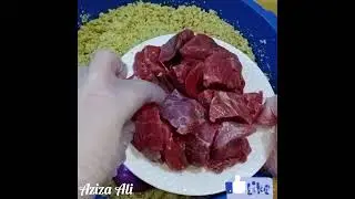 كبة باللحمة / الكبة الشامية اللذيذة / مفرزنات رمضان المبارك 3 / حياكم الله وتعليقاتكم ولايكاتكم ❤️