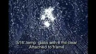 Cyclone testing 2: High velocity debris