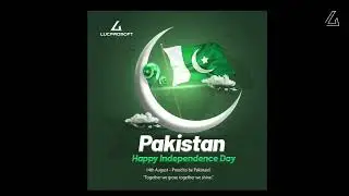 🇵🇰 Pakistan Independence Day 2025 Poster Design | 14 August Special 💚🤍
