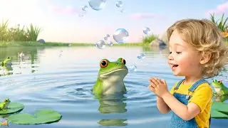 Oops! Tiny Frog Spilled All the Water Lilies 🐸 | Nursery Rhymes for Kids & Baby Songs