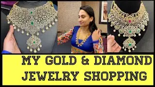 My gold & diamond jewelry shopping | ఏమి gold / diamond items కొన్నాను ? | telugu vlogs USA