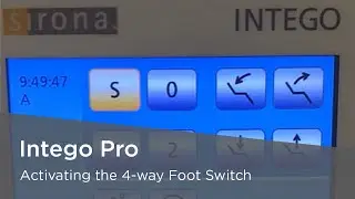 Intego Pro - Activating the 4-way Foot Switch