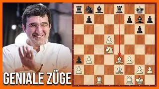 Geniale Schachz&uuml;ge 3 || Vladimir Kramnik l&auml;sst den Springer tanzen