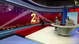 Trackless Virtual environment for News Broadcast at Channel 92 | WASP3D VIRTUAL SETS