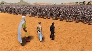 JOHN WICK, CHUCK NORRIS, SAITAMA VS 500,000 ZOMBIE - ULTIMATE EPIC BATTLE UEBS2 207