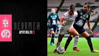 Resumen Le&oacute;n vs Toluca | Jornada 15 - Liga BBVA MX Femenil