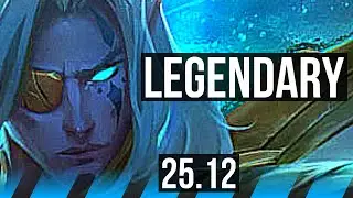 VLADIMIR vs SYNDRA (MID) | Legendary | KR Diamond | 25.12