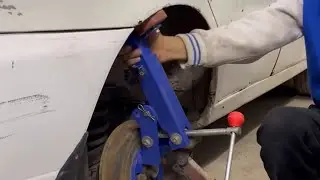 تنفيخ دوران سياره لانوس | Daewoo Lanos car tire inflation