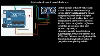 Arduino ile ultrasonic sensör nasıl kullanılır ?