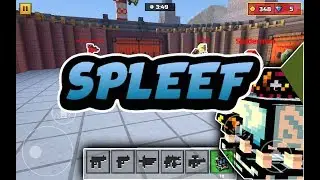 THIS GAME IS BASICALLY LIKE SPLEEF! | Pixel Gun 3D