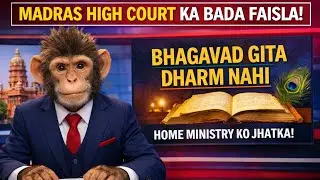 Madras High Court का बड़ा फैसला | Bhagavad Gita, Vedanta aur Yoga religious nahi | HM ko jhatka😱