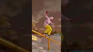 A 360 Hardflip to Bs 50-50 in a line for @fakeskate.legacy in (Session Skate Sim) 🥳 #shorts