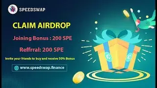 💥💯DONT MISS THIS   🎁 $200 Speed Swap SPE Tokens📦LISTING PRICE 0 5 DOLLARS💯Instant Sell Btcmini