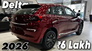 Maruti Suzuki BALENO Delta 2026 Model | Full Detailed Review 