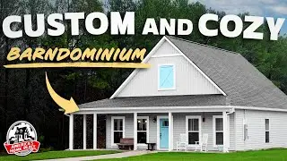 INSIDE This 1300+ SQ. FT. Frontier Barndominium | America's Home Place