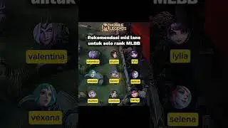 rekomendasi mid laner untuk solo rank. #mobilelegends #sabscribe