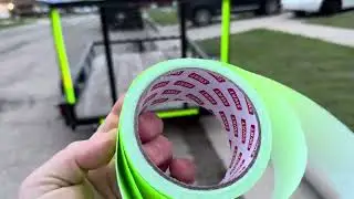 Reflective Tape for my Carry On Trailer