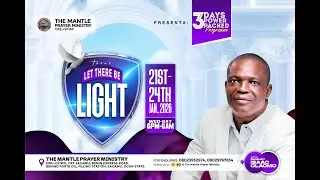 3DAYS PROGRAMME (DAY TWO EVENING) || LET THERE BE LIGHT || JANUARY 23, 2026.