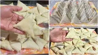 بريوات الدجاج والوز حلوين مع طريقه الحتفاض 👌😋