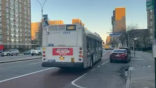 (very weird engine lol) NYCT Bus: Riding 2011 New Flyer XD40 #4854 on the B82 Local Bus!
