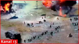 Drones massively destroyed attacking Russian soldiers: Russian Army failed to assault in Kursk