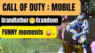 Grandpa vs Grandson | Call of Duty Mobile Funny Gameplay | COD Mobile Battle Royale | CODMobile 