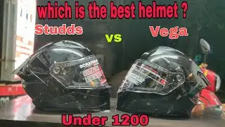 Studds raider vs Vega sonic black helmet review| under 1200 | best budget helmet