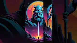 ChromaDepth 3D Neon Psychedelic Mythology 0015 960x1568
