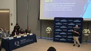 Quinnipiac University Elevator Pitch Competition- Owyn Law