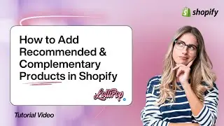 How do I add recommended products on the product detail page?