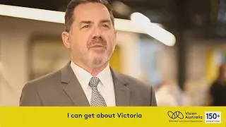 Vision Australia's orientation and mobility services: How they help Jim be active and independent