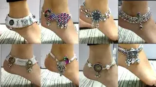 silver Anklet designerlatest fancy silver Payal design || #youtube​​ #silverPayal​​ #silveranklet