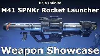 Halo Infinite M41 SPNKr Rocket Launcher Animations and Sound Effects