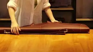 Full grain leather rifle bag soft rifle gun case - hunting accessories wholesale and oem factory