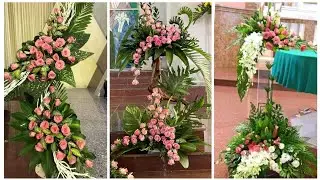 Magnificent church flower arrangement and decoration ideas 