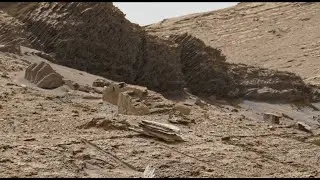 Eroded Martian Stairs / Embedded Mechanical Parts ~ 5/24/2022