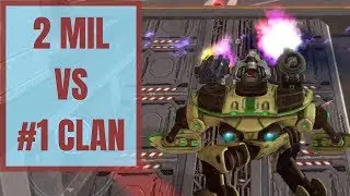 Two Million VS #1 Ranked Clan - NEXT vs EXO || War Robots