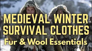 Historical Winter Outfits: Medieval Fur and Wool Clothing Essentials