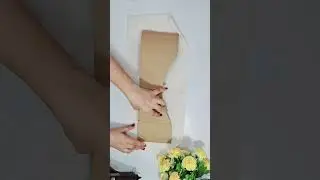 OMG : Converting cardboard: super convenient and beautiful organization with cardboard/ Recycled DIY