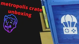 unboxing metropolis crate August's theme from airdropcrates