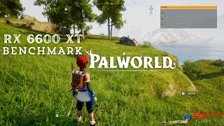 Palworld PC Benchmark on RX 6600 XT